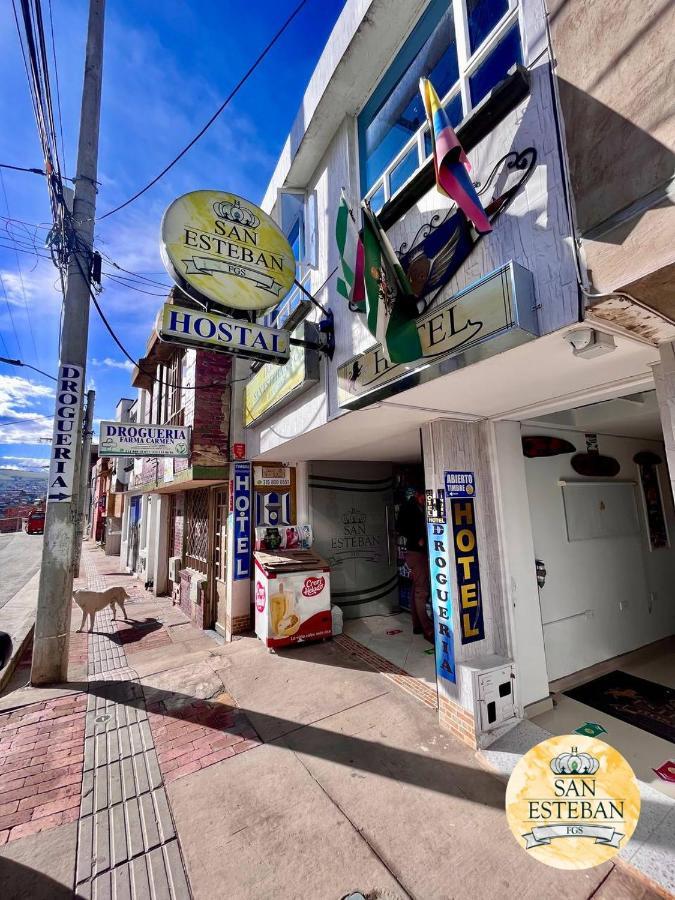 Hostal San Esteban Fgs Tunja Eksteriør bilde